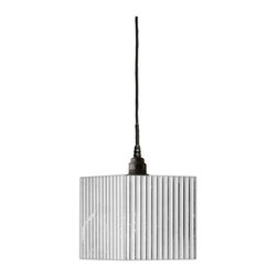 Silver Leaf Globe Bathroom Pendant Light - Pendant Lighting