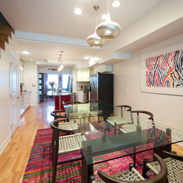 Bohemian Modern Eco-Friendly DC Row House
