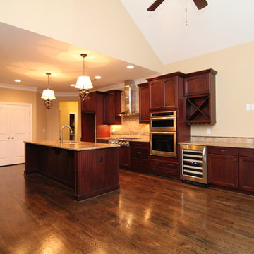 Open concept kitchen