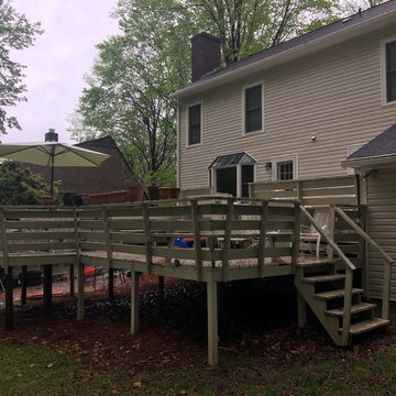 BEFORE - Home Addition - Screened in Porch
