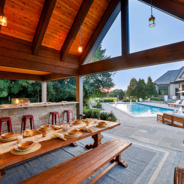 Barrington Hills, IL Custom Pool, Spa and Outdoor Living Spaces