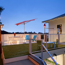 patio on balcony