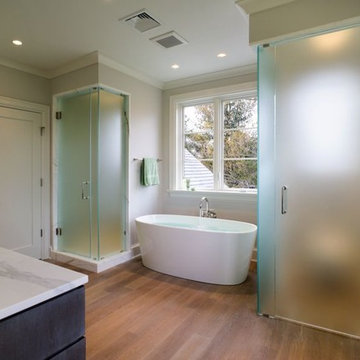 Shower Doors- 90 Degree Steam