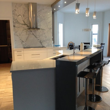 White Custom Kitchen