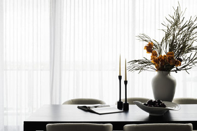 Inspiration for a dining room in Sydney.