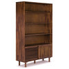 Mosaic Bookcase with Cabinet