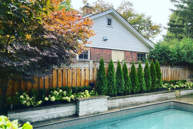 Design ideas for a modern landscaping in Toronto.