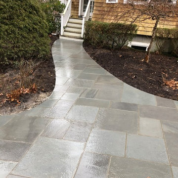 Bluestone walkway