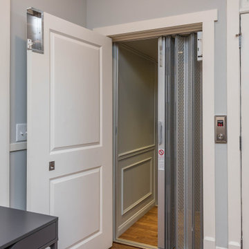 Open Kitchen and Living Room with Home Elevator