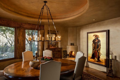Southwest dining room photo in Phoenix