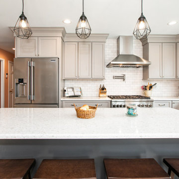 Home addition and kitchen