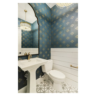 12935 Butterfly - Transitional - Powder Room - Houston - by Geis ...
