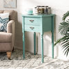 Floyd End Table With Storage Drawers Dusty Green