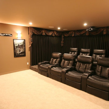 Home Theater Before, During, After