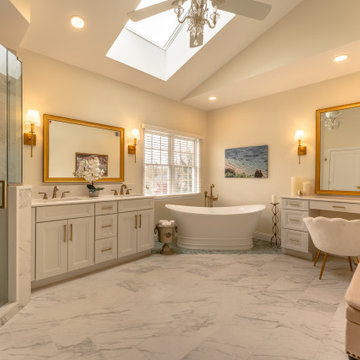 Master Bathroom in Newtown, PA