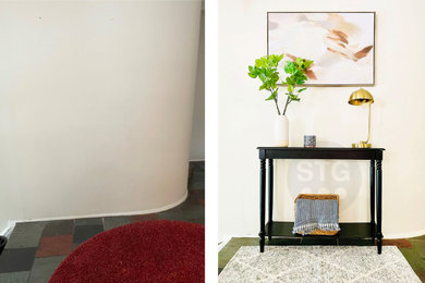 Minimalist home design photo in Toronto