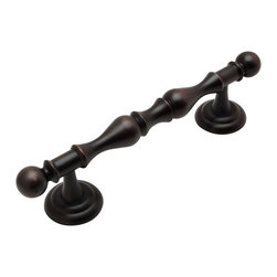 Cosmas - Cabinet Pull, 4" Hole Centers - Cabinet And Drawer Handle Pulls