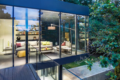 Inspiration for a contemporary exterior home remodel in London