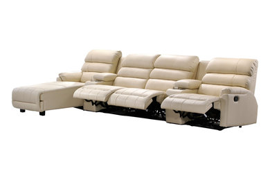 SALLY Sectional sofa - Color choices - Leather option