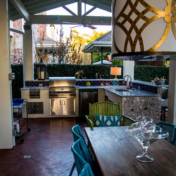 Mexican Inspired Old Metairie Residence