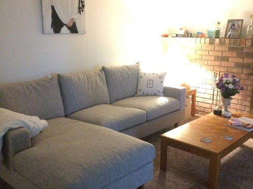 Does this sectional look okay in the living room? Or is it too big?