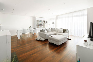Modernes Wohnzimmer in Hamburg