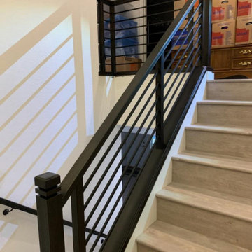 photos of completed stair jobs