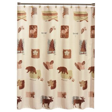 Saturday Knight Nature's Trail Shower Curtain