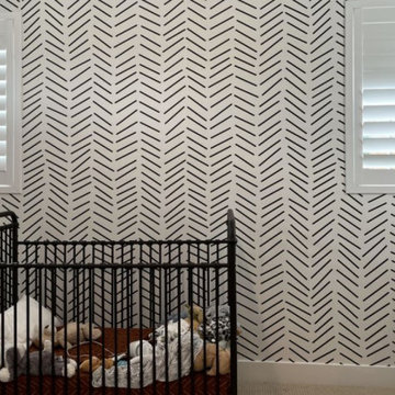 Nursery wallpaper installation Lake Oswego, OR