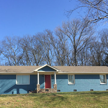 Nashville Brick Home Exterior Paint