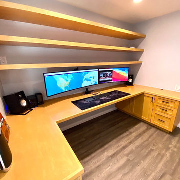 Custom made Maple home/office desk