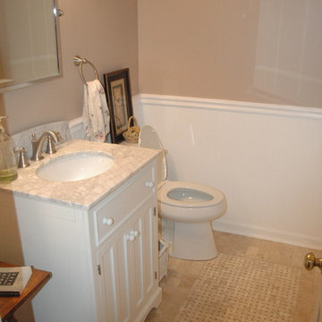 Powder room remodel
