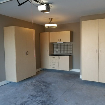 Maple Garage Cabinets | East Cobb, GA