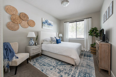 Bedroom - eclectic bedroom idea in Seattle