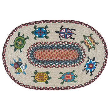 Turtles Oval Patch 20"x30"