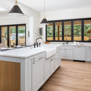 Kitchen at 409 Bertonley by Pike Properties - Charlotte Custom Home Builder