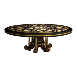 LAURA ROUND DINING TABLE (210 CM D.) - Dining Tables