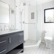 Angled Shower