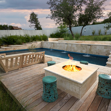 Modern Geometric Pool