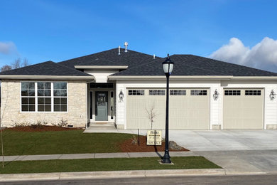 Arts and crafts exterior home photo in Other