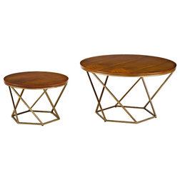Contemporary Coffee Table Sets by Walker Edison