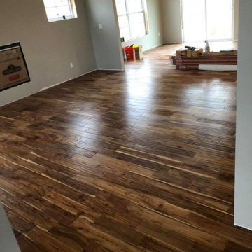 Newer home floor trends