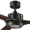 Osprey 56" 3-Blade Indoor/Outdoor Smart Ceiling Fan, 6 Speed DC Motor, LED Light