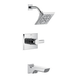 Pivotal&trade; Bath Collection: T14499-B1 - Tub And Shower Faucet Sets