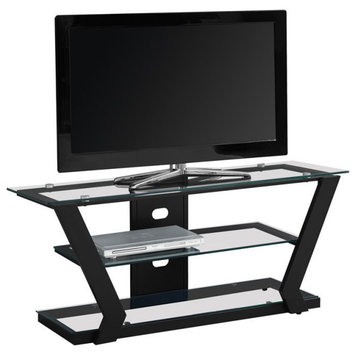 Pemberly Row 48" TV Stand in Black