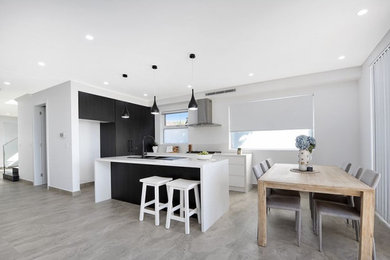 Photo of a modern kitchen in Sydney.