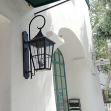 lanterns front garden