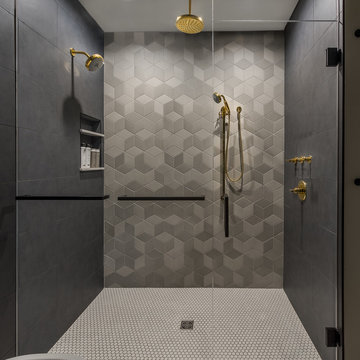 Geometric Bathroom