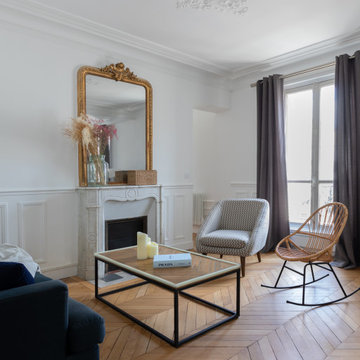 Rénovation totale et unification de deux appartements Paris 17