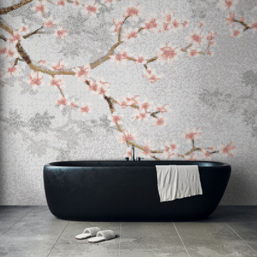 Cherry Blossom Dawn Installation
